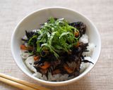 ひじきのメイプルベーコン煮作り方5写真