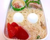 ひな祭りデコ② ビーフン弁当 簡単可愛い作り方2写真
