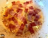 ブロッコリーのカルボナーラ風ホットサラダ作り方7写真