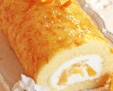 爽やかな香り立つオレンジロールケーキ作り方54写真