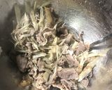 素朴な味！牛ごぼうの炊き込みご飯作り方9写真