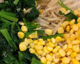 もやしとほうれん草とコーンの中華サラダ作り方7写真