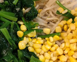 もやしとほうれん草とコーンの中華サラダ作り方7写真