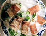 辛子酢味噌＊水菜の肉巻き＊作り方2写真
