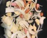 簡単!じゃが&ウインナーやみつきパスタ☆作り方2写真