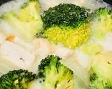 鶏肉とブロッコリーの楽々クリームシチュー作り方4写真