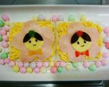 ひな祭り♥お内裏さまとお雛さまパン作り方18写真
