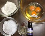 クリームたっぷり✨ロールケーキ作り方1写真