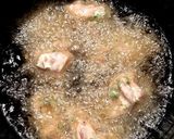 ガパオ風もちこチキン☆白玉粉でカリカリ〜作り方3写真