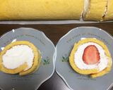 クリームたっぷり✨ロールケーキ作り方14写真