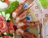 ハート ちらし寿司ケーキ　Xmasにも作り方7写真