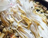 ホットプレートで時短カルボナーラ♪作り方4写真