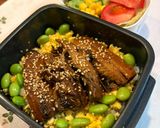 お弁当何もない時＊いわし蒲焼き缶詰でお弁当作り方6写真