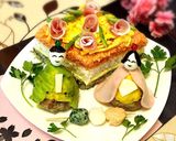 ひな祭りに♪可愛い♡ポテサラバーグ☆作り方6写真