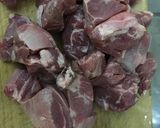 東松山ご当地グルメかしら肉の味噌だれ炒め作り方1写真