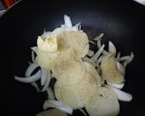 炊飯器で簡単あさりと春菊の春キッシュ作り方2写真