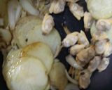 炊飯器で簡単あさりと春菊の春キッシュ作り方3写真