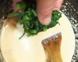 炊飯器で簡単あさりと春菊の春キッシュ作り方10写真