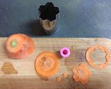 野菜と米粉のお雛様♡作り方2写真