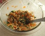 レンジで　和風ガパオライス作り方5写真