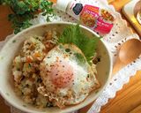 レンジで　和風ガパオライス作り方11写真