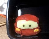 キャラ弁＊マックイーン&メーター作り方4写真