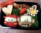 キャラ弁＊マックイーン&メーター作り方5写真