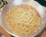 スライスチーズ活躍！朝スープパスタ♪作り方6写真