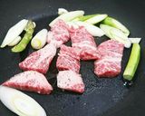 究極のステーキソース牛肉とアスパラソテー作り方3写真