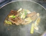 究極のステーキソース牛肉とアスパラソテー作り方4写真