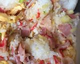 絶対美味しい！カニかまマヨチャーハン作り方5写真
