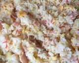 絶対美味しい！カニかまマヨチャーハン作り方7写真