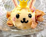 ひな祭りに♪簡単可愛い、うさぎアイス作り方3写真
