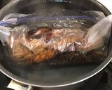 簡単デミソースの桃色ローストビーフ作り方6写真