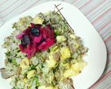 春の日に・・・✿菜の花❀チャーハン✿作り方7写真