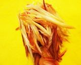 ヘルシー！水菜とチキンのからし酢醤油和え作り方3写真