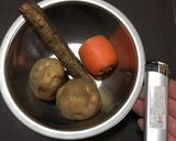 根菜の照りマヨ作り方1写真