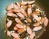 簡単★ウインナーとしめじのクリームパスタ作り方3写真