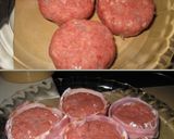 手作り冷食（４）★炒め玉葱とハンバーグ作り方5写真