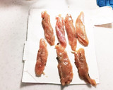 簡単！！ささみと梅の揚げ物作り方1写真