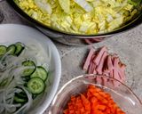 簡単しゃきしゃき白菜サラダ作り方1写真