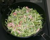 セリとコンビーフのチヂミ作り方3写真