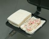 高野豆腐のゴボウサラダホットサンド作り方4写真