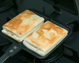 高野豆腐のゴボウサラダホットサンド作り方5写真