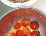 トマト蕎麦サラダ作り方1写真