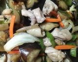 ༺野菜克服༻🫑優しい甘辛中華炒め🥕味変！作り方3写真