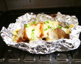 リメイク！厚揚げ蒟蒻味噌煮込みチーズ焼き作り方4写真
