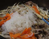 節約＊豚肉ともやしと春雨の味噌炒め作り方4写真
