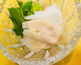 旨！ウドの味噌入り塩酒粕ヨーグルト和え作り方5写真