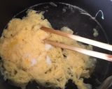 ふわふわ卵と菜の花のお吸い物♡春の味作り方3写真